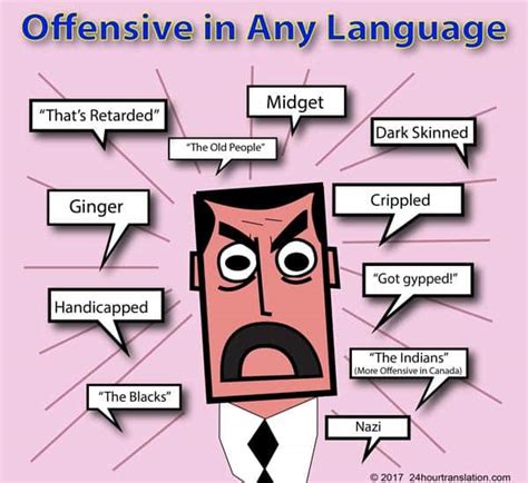 offensive language .